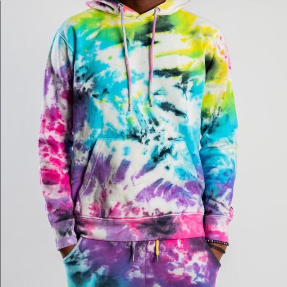 Purple Tie Dye Sweatsuit